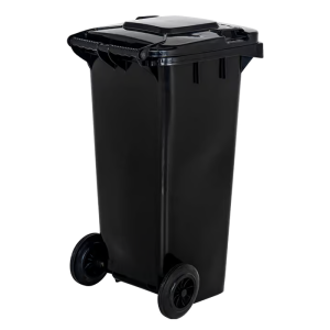 120L wheelie bin - Black