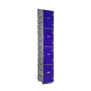4 tier slant Plastic Locker